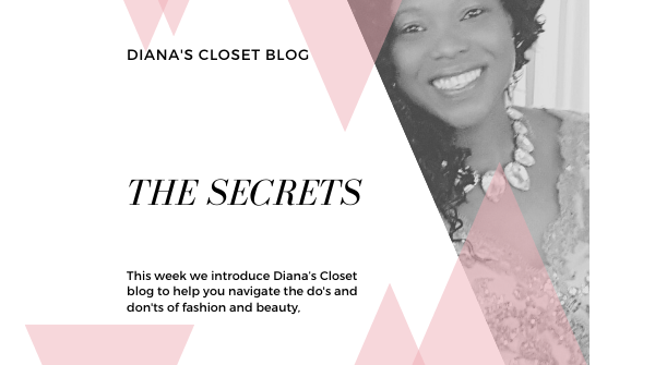 Introducing Diana's Closet Blog - The Secrets