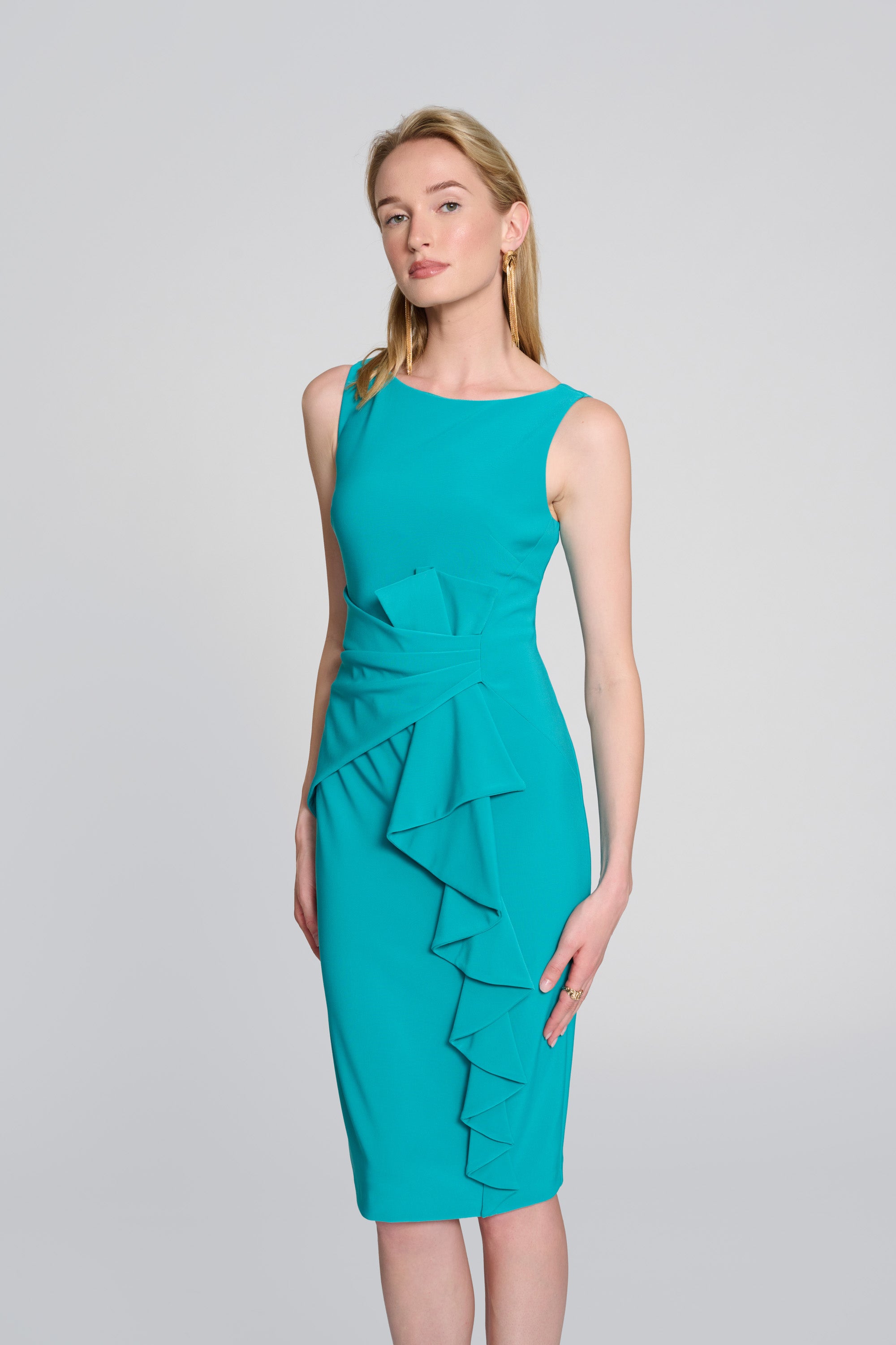 Karla - Joseph Ribkoff Scube Silky Knit Sleeveless Sheath Dress