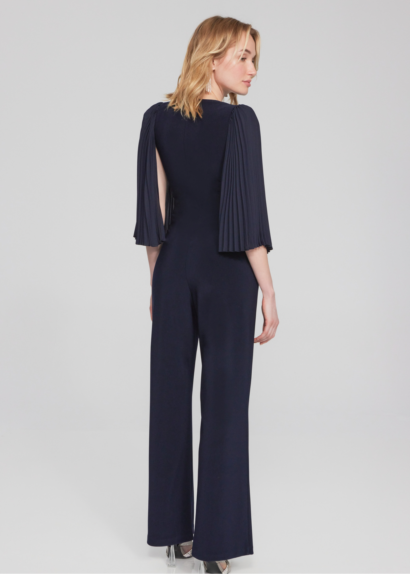 Bella - Joseph Ribkoff Silky Knit Wide-Leg Jumpsuit