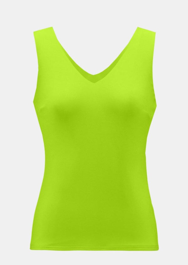 Joseph Ribkoff Key Lime Classic V-Neck Cami
