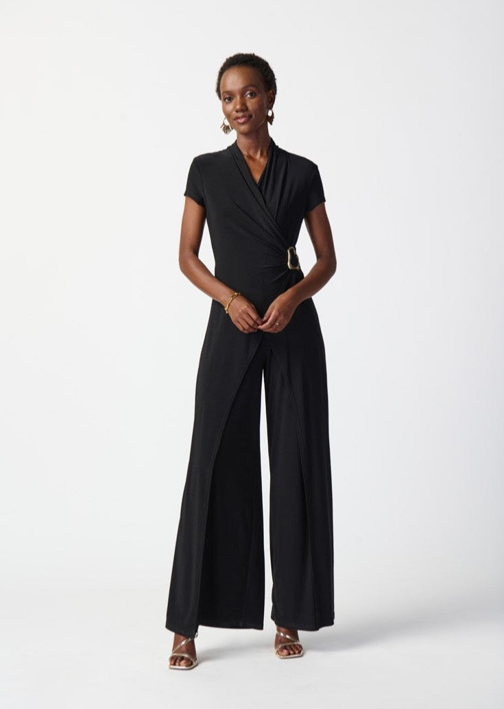 Olivia - Joseph Ribkoff Silky Knit Wide-Leg Jumpsuit