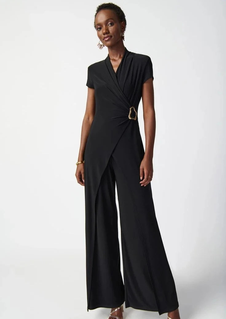 Olivia - Joseph Ribkoff Silky Knit Wide-Leg Jumpsuit