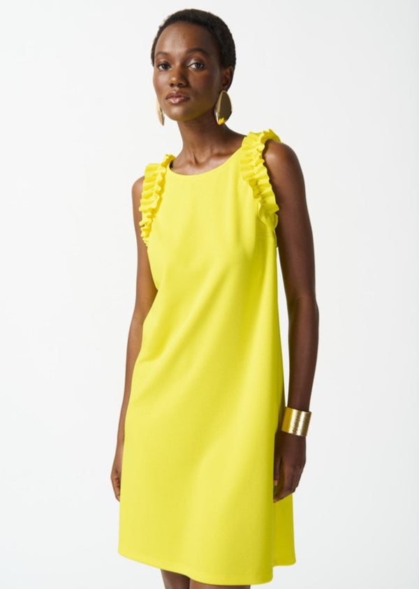 Joseph Ribkoff Scuba Crepe Sleeveless Straight Dress