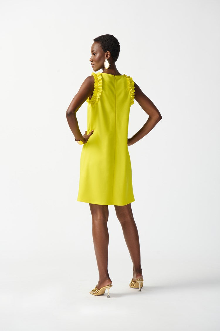 Joseph Ribkoff Scuba Crepe Sleeveless Straight Dress