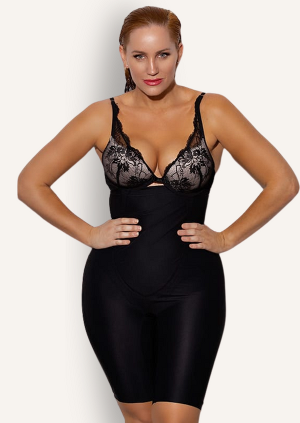 SHAPEWEAR SHORTS FOR TALL BODY (BLACK)