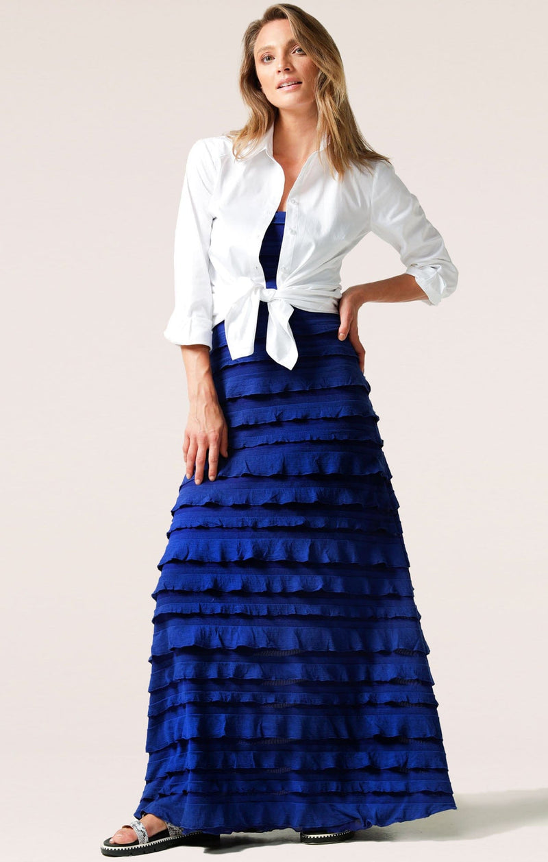 Sacha Drake Maddison Maxi dress in Sapphire