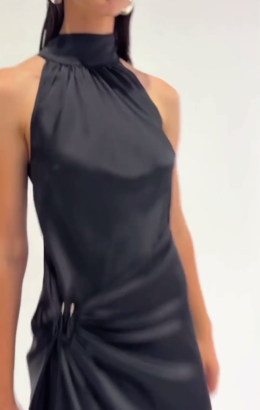 Sacha Drake Firelight Halter Dress